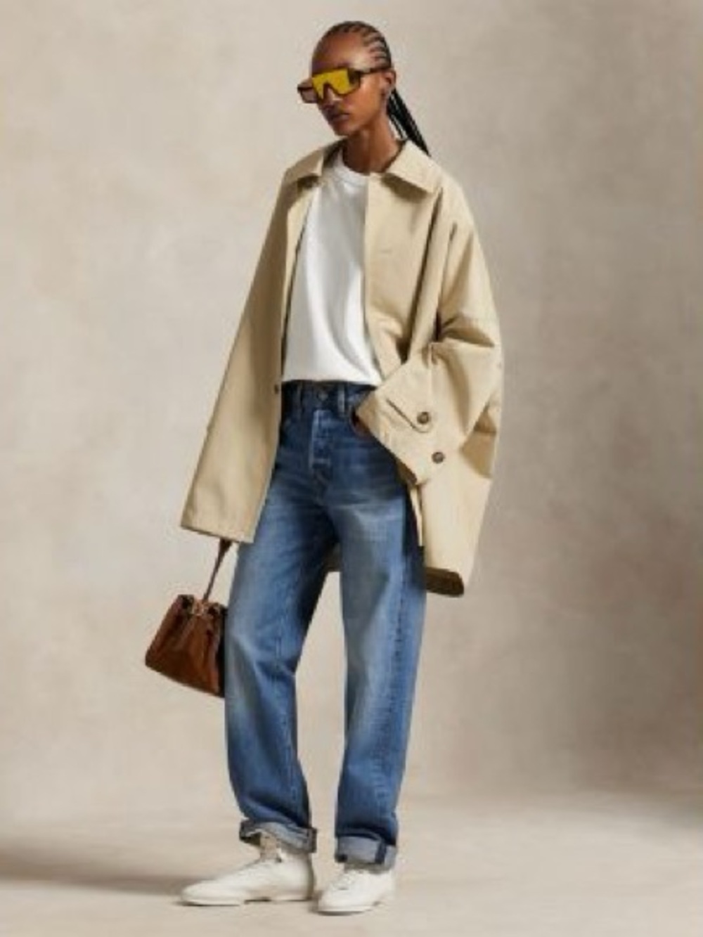 Polo Ralph Lauren
Oversize Cotton Twill Car Coat - Picture 3 of 7